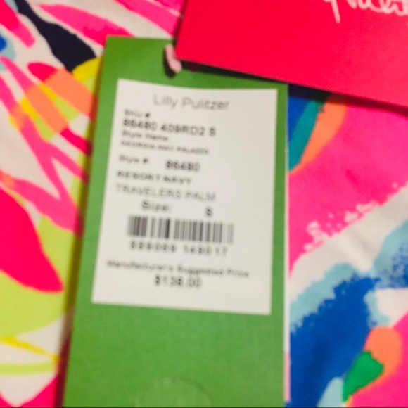 Lilly Pulitzer New Colorful Pants Size Small - Picture 7 of 7